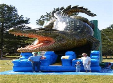 Nasse Kinderim freien aufblasbare Dia PVC-Plane Alligatorwasserdichte Comercial