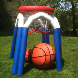 Spaß-Basketball-Schießen-Band-aufblasbare wechselwirkende Spiele imprägniern PVC