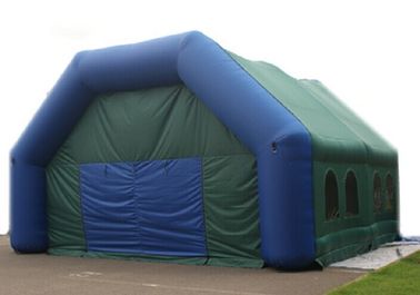 Kundenspezifischer Luft-Schutz-aufblasbares Festzelt-Zelt-Logo, das aufblasbares Garten-Zelt druckt