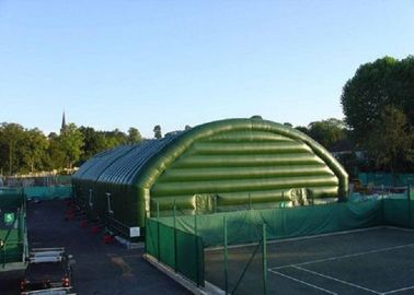 Riesiges grünes wasserdichtes aufblasbares Zelt-im Freien unversiegelte Sport PVC-Plane