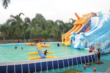 Sommer-Metallrahmen-Swimmingpool-großer Satz-kundenspezifisches Stahlrahmen-Pool für Feiertag