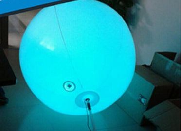 80cm Durchmesser-aufblasbarer Rucksack-Ball, der großen Nylonstoff beleuchtet