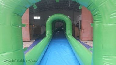 Kundengebundene aufblasbare Pool-Dias, PVC-Planen-aufblasbare Wasserrutsche für Erwachsene