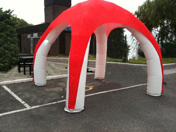 Aufblasbares Zelt Duarable PVCs mit 4 Beinen, Customzied X - Hülsen-aufblasbares Spinnen-Zelt