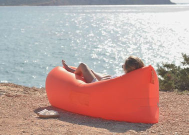 Hängen Sie heraus faule Taschen-aufblasbare Spielwaren-im Freien bequemes modernes tragbares Sofa
