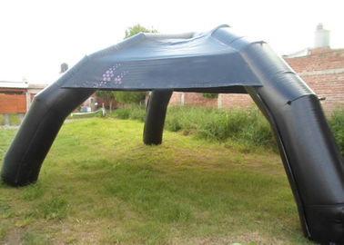 Großer PVC-Auto-Schutz-fertigte aufblasbares Spinnen-Zelt-Stand-Zelt 4 Beine besonders an