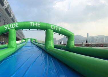 Populäre 300 Meter lange Dia Carzy enorme aufblasbare Luft Siegel-PVC-Planen-