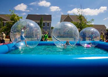 Swimmingpool im Freien für Kinder, gehender Ball 0.9mm PVCs für aufblasbaren Swimmingpool