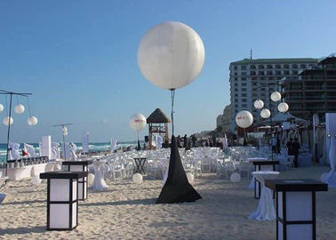 1.5m geführte Stand-Ballon-aufblasbare Beleuchtungs-Dekoration, Werbung führte Ballon-Licht