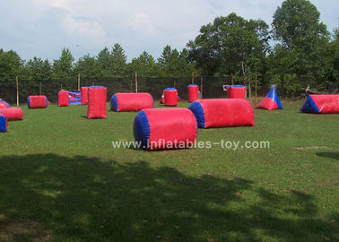 Sondergröße-aufblasbarer Sportspiel-rote Farbeairball-Feld-Farben-Ball für Kinder