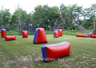 Sondergröße-aufblasbarer Sportspiel-rote Farbeairball-Feld-Farben-Ball für Kinder