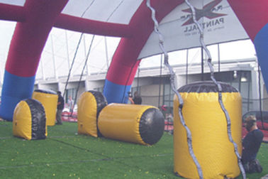 Paintball-Bunker-Laser-Umbau-Bunker Luft 0.9mm PVCs aufblasbare, die aufblasbare Sport-Spiele für Spielplatz schießen