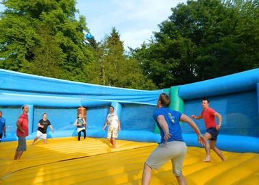 Schlag-Haus-Volleyballfeld der Vergnügungspark-aufblasbares Sportspiel-0.9mm