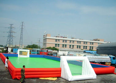 12 x 2 x 6m aufblasbarer Fußballplatz/Fußballplatz im Freien mit Luftpumpe