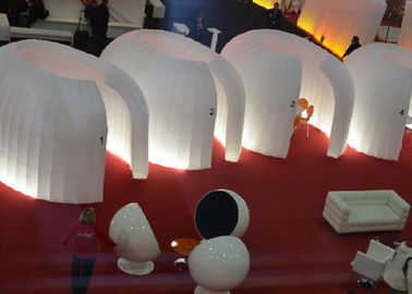 Weißes mini aufblasbares Ooffice-Raum-Zelt, benutztes aufblasbares Exihitions-Innenzelt