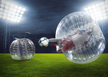 1.2m Durchmesser TPU/PVC-Blasen-Fußball, aufblasbarer Blasen-Fußball der Spielwaren-0.8mm im Freien
