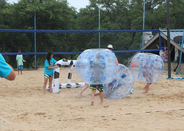 Aufblasbarer Stoßball des Erwachsen-TPU, aufblasbarer Spielwaren-Blasen-Fußball im Freien für Kinder