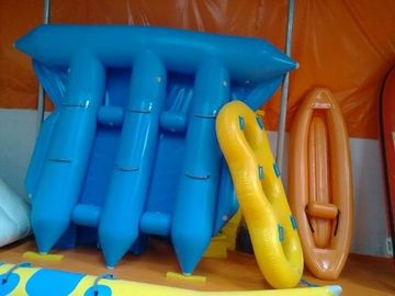 Erstaunliche aufblasbare Bananen-Boots-Fliegen-Fische/Logo druckten Rohr des fliegenden Fisches