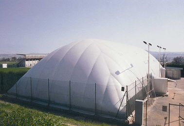Weißes aufblasbares riesiges Zelt-im Freien große Struktur für Ereignisse/großes Luft-Gebäude