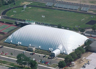 Runde Zirkus-Form-aufblasbares Luft-Struktur-Gebäude für Temportary-Ausstellung