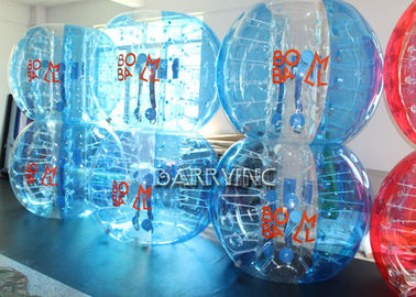 Dauerhafter transparenter aufblasbarer Blasen-Fußball 1,5 Meter 100% TPU 1mm Stärke