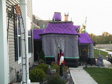 Geisterhaus-Halloween-Partei-Dekoration Halloweens aufblasbare, die Inflatables annonciert