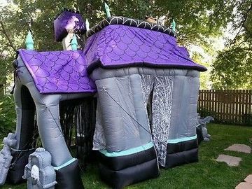Geisterhaus-Halloween-Partei-Dekoration Halloweens aufblasbare, die Inflatables annonciert