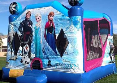 Kundengebundenes gefrorenes themenorientiertes aufblasbares federnd springendes Schloss für Kinderpartei