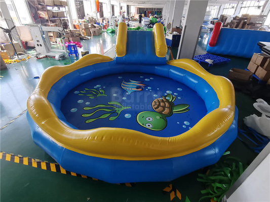 Baby-PVC-aufblasbares Wasserbecken mit Rutsche Wassersport-Swimmingpool für Kinder