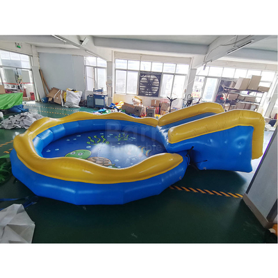 Baby-PVC-aufblasbares Wasserbecken mit Rutsche Wassersport-Swimmingpool für Kinder