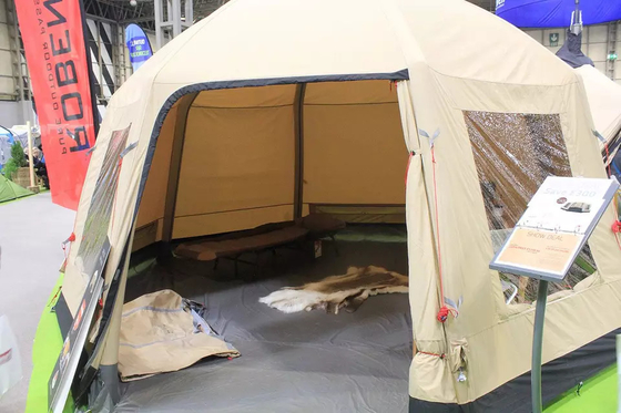 8 Personen wasserdichte Campingzelte Camping Familie Outdoor Canvas Glamping Zelt