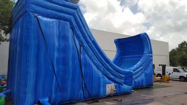 Enormer 27-Ft-großer Wellen-Reiter-aufblasbare Wasserrutsche mit Luftpumpe und Reparaturmaterial