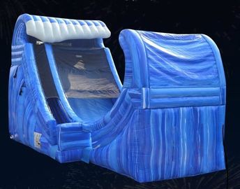 Enormer 27-Ft-großer Wellen-Reiter-aufblasbare Wasserrutsche mit Luftpumpe und Reparaturmaterial