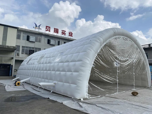 Luft-feste portierbare große Waschanlage-im Freien aufblasbares Zelt für Fußballplatz