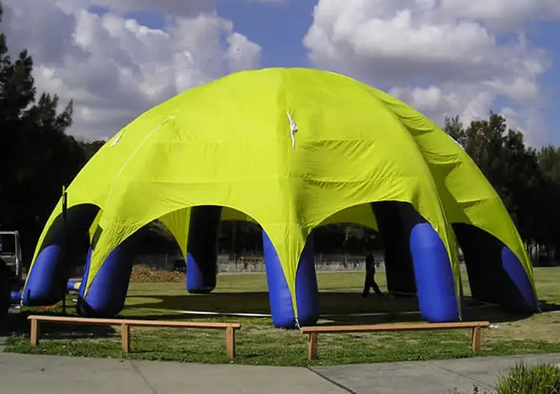 Oxford oder Spinnen-Hauben-Zelt 10m-Durchmesser-Digital-Drucken PVCs aufblasbares
