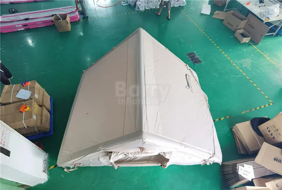 Schnelle Personen-bewegliches Reise-Zelt Öffnungs-aufblasbare Campingzelt-Haus-Baumwollluft-Polen 4