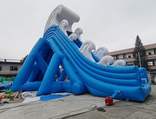 Karikatur-Thema-Riese-aufblasbare Wasserrutsche für erwachsenes PVC-Planen-Material im Freien