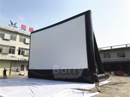 Kommerzielle aufblasbare Kinoleinwand mit Projektor/20 Ft im Freien aufblasbare Kinoleinwand für Ereignis