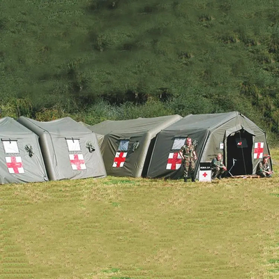 Portierbare Luft aufblasbares Zelt-luftdichtes großes Notkrankenhaus-Überlebens-Siegelzelt