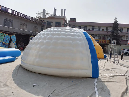 Digital, die Explosions-Iglu-Zelt-Luft-festes kundenspezifisches aufblasbares Iglu-Campingzelt drucken