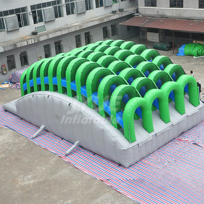Hindernislauf-Schlag-Haus des 0.55mm PVC-Mietaufblasbares Hindernislauf-5k