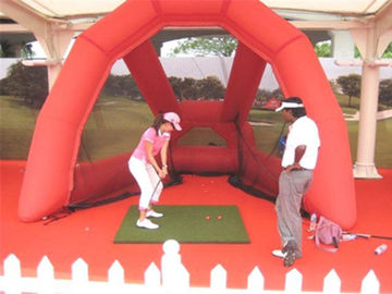 PVC-Planen-aufblasbare Sportspiele spielen Netz-/Golf-Ziel/Golf-Praxis-Käfig Golf