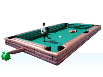 Handelsklasse-aufblasbare Sportspiel-menschliches Billard-Snooker-Spielfeld