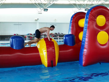 Handelsaqua-Spaß-aufblasbares Dia/Wasser-Explosions-Hindernislauf für Swimmingpool