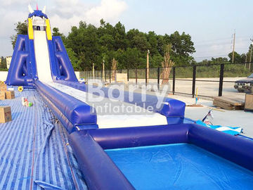 Berufsflusspferd-riesige aufblasbare Wasserrutsche kundengebundene Größe mit Wasser-Pool