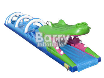 Dauerhafte Plato PVC-Planen-aufblasbare Wasserrutsche für Sommer-aufblasbares Spiel