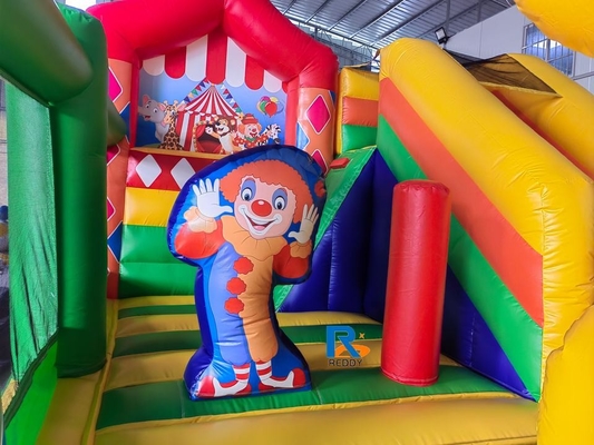 0.55mm PVC Handelsspringen zieht sich Tiere Jumper Inflatable Castle zurück