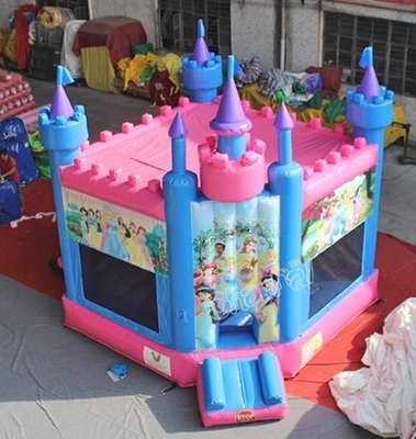 PVC Kleinkind aufblasbarer Türsteher Prinzessin Combo Sprunghaus
