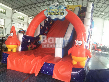 Berufs-kommerzielles aufblasbares Dia Spongebob feuerfest für Kinderspielplatz