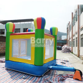 Mond-Ballon-aufblasbarer Prahler-im Freien kundenspezifischer Schlag-Haus-Spaß für Kinder